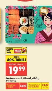 zestaw sushi Misaki