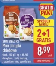 mini chrupki chlebowe