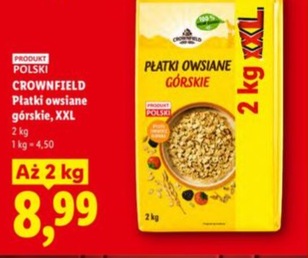 Płatki owsiane górskie