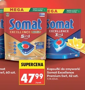 kapsułki do zmywarki Excellence Premium 5w1