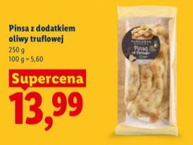 Pinsa z dodatkiem oliwy truflowej