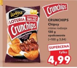 chipsy karbowane różne rodzaje