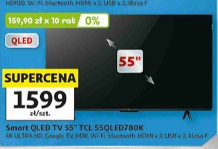 Telewizor Smart QLED TV 55"