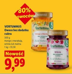 Owoce bez dodatku cukru