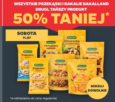 wszystkie przekąski i bakalie