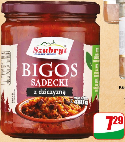 Bigos Sądecki z dziczyzną