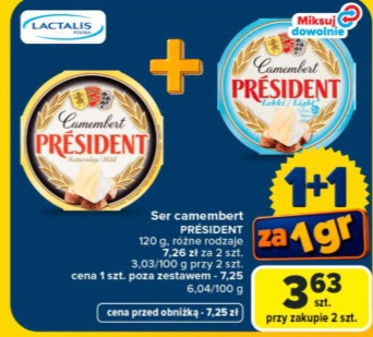 Ser camembert
