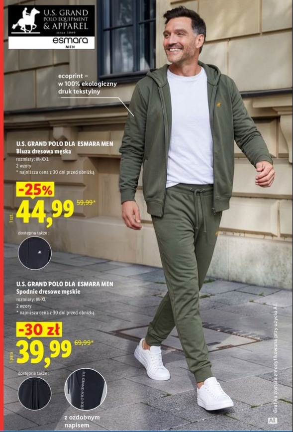 Bluza dresowa męska