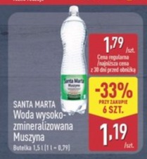 Woda wysokozmineralizowana Muszyna