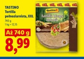 tortilla pełnoziarnista XXL