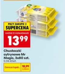 Chusteczki cytrynowe