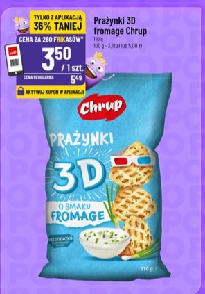 Prażynki 3D fromage