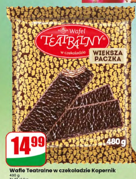 Wafle Teatralne w czekoladzie