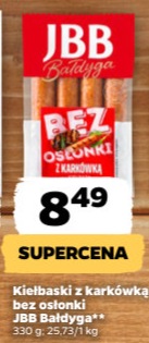 Kiełbaski z karkówką bez osłonki