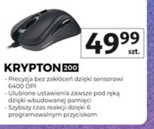 Precyzyjna myszka dla graczy KRYPTON 200