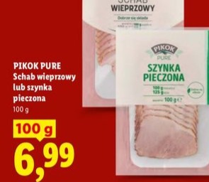 schab wieprzowy lub szynka pieczona