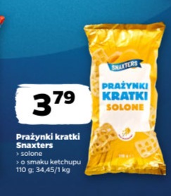 prażynki kratki solone