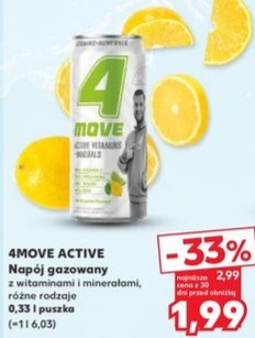 Napój gazowany z witaminami i minerałami