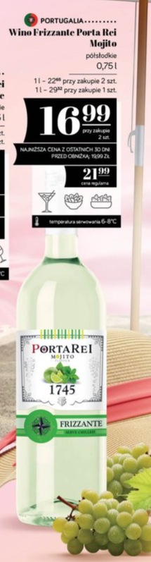 wino frizzante Mojito