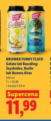 Piwo Gelato lub Boarding: Seychelles, Berlin lub Buenos Aires