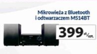 Mikrowieża z Bluetooth i odtwarzaczem MS14BT