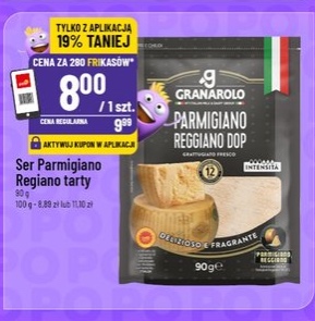 Ser Parmigiano Reggiano tarty