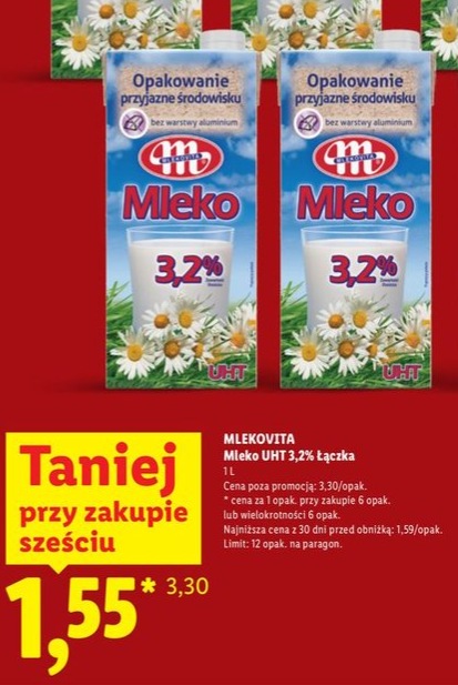 mleko UHT 3,2%