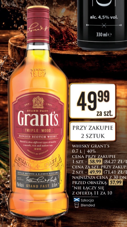 whisky Triple Wood