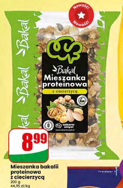 mieszanka bakalii proteinowa z ciecierzycą