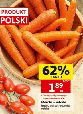 marchew młoda