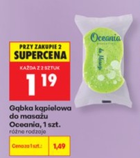 gąbka kąpielowa do masażu