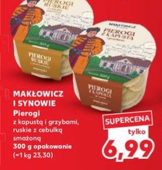 Pierogi z kapustą i grzybami, ruskie z cebulką smażoną