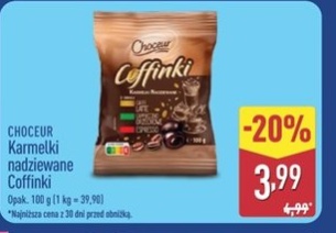 karmelki nadziewane coffinki
