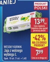 jaja z wolnego wybiegu L