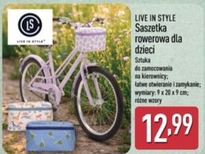 Saszetka rowerowa dla dzieci