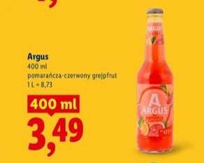 piwo pomarańcza-czerwony grejpfrut
