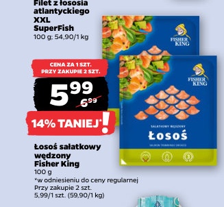 łosoś sałatkowy wędzony