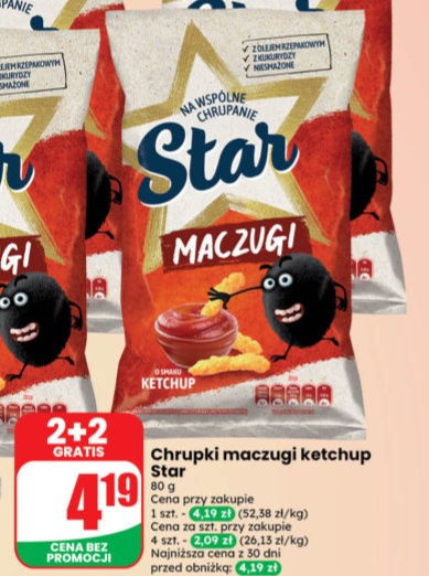 Chrupki Maczugi ketchup