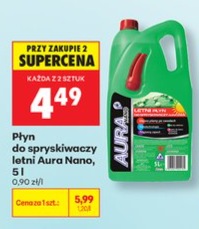 Płyn do spryskiwaczy letni