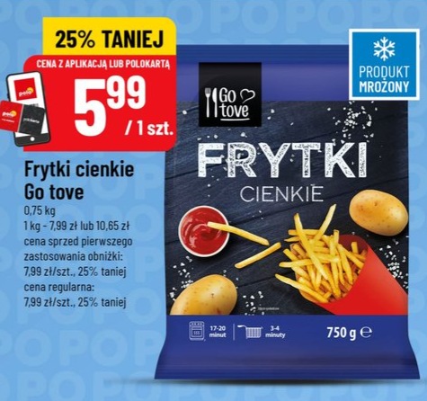 Frytki cienkie