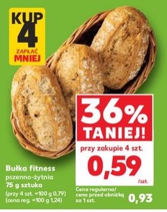 bułka fitness pszenno-żytnia