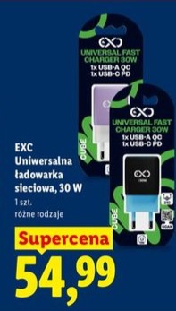 Uniwersalna ładowarka sieciowa 30 W