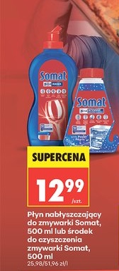 płyn nabłyszczający lub środek do czyszczenia zmywarki