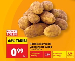 polskie ziemniaki wczesne