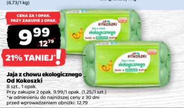 Jaja z chowu ekologicznego