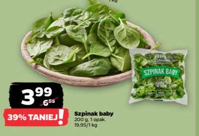 Szpinak baby