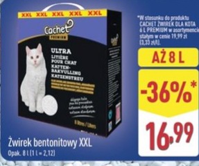 Żwirek bentonitowy XXL