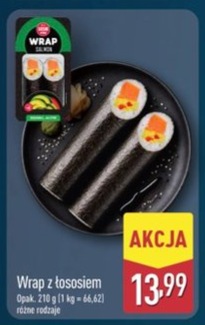 Wrap z łososiem