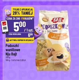 Poduszki waniliowe