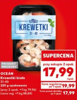 Krewetki białe 31-40